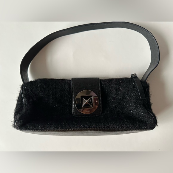 kate spade Handbags - Kate Spade Black Textured Shoulder Bag